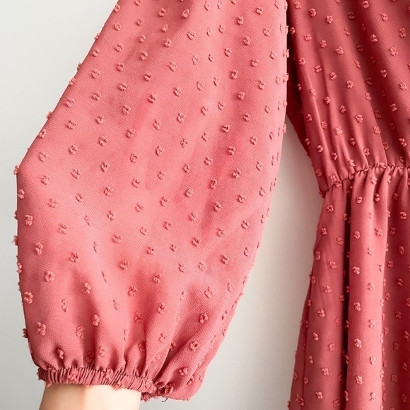 ZARA Swiss Dot Wrap Dress - Picture 8 of 12